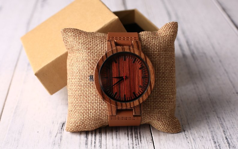 Groomsmen Gift Mens Engraved Wooden Watch Personalized Watch For Men Best Man Gift - urweddinggifts
