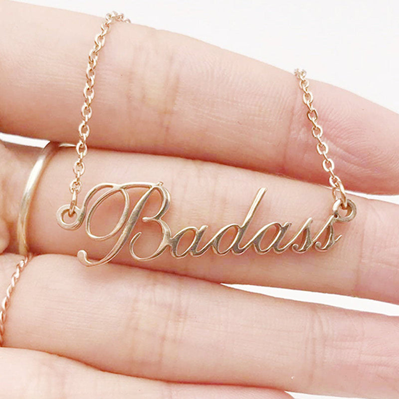 Bridesmaid Gift Personalized Name Necklace Bridesmaid Name Necklace Custom Name Jewelry - urweddinggifts