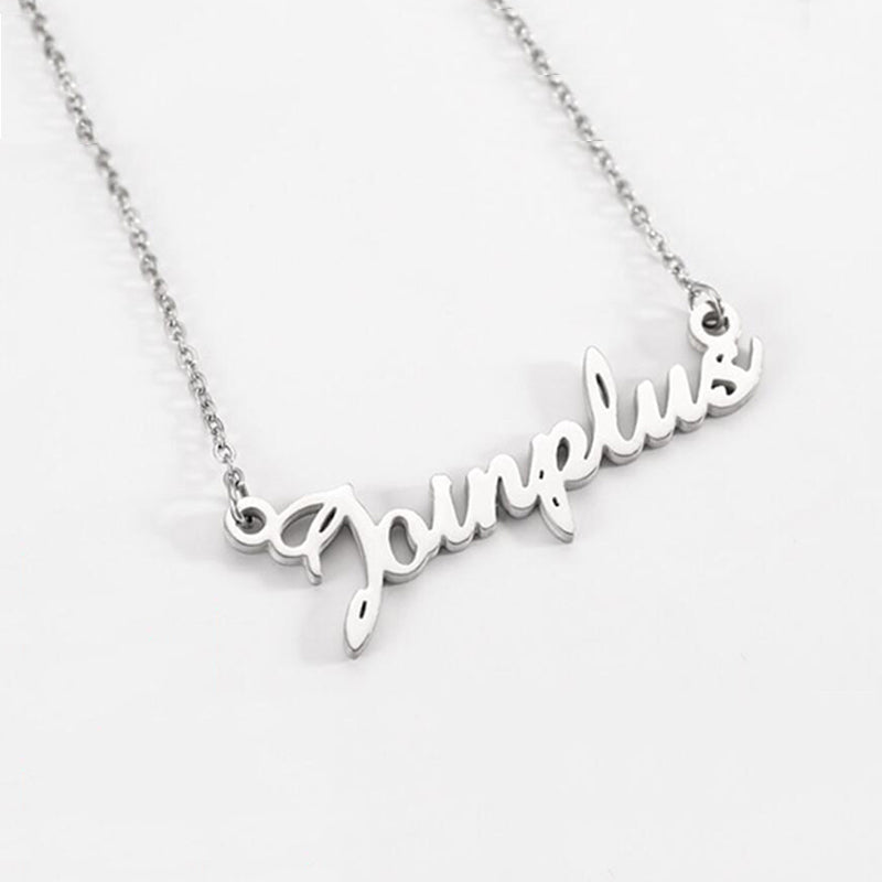 Bridesmaid Gift Personalized Name Necklace Bridesmaid Name Necklace Custom Name Jewelry - urweddinggifts