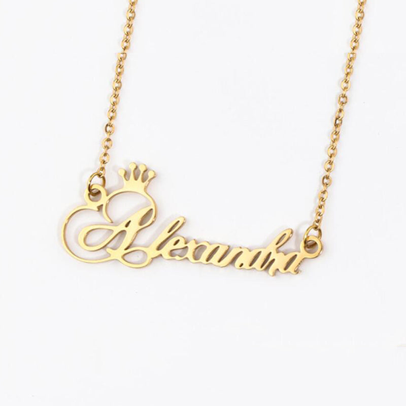 Bridesmaid Gift Personalized Name Necklace Bridesmaid Name Necklace Custom Name Jewelry - urweddinggifts