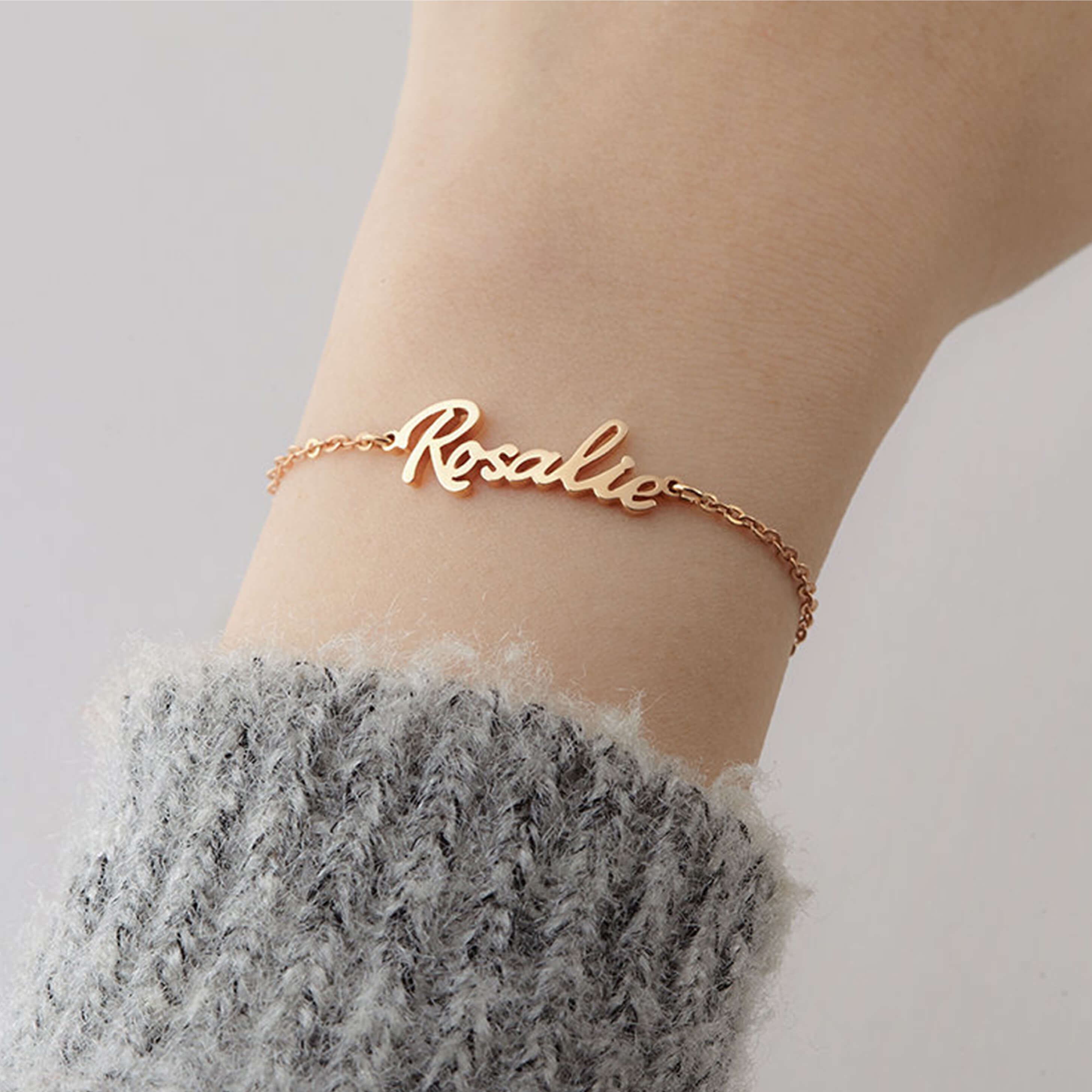 Personalized Name Bracelet – Happy Maker