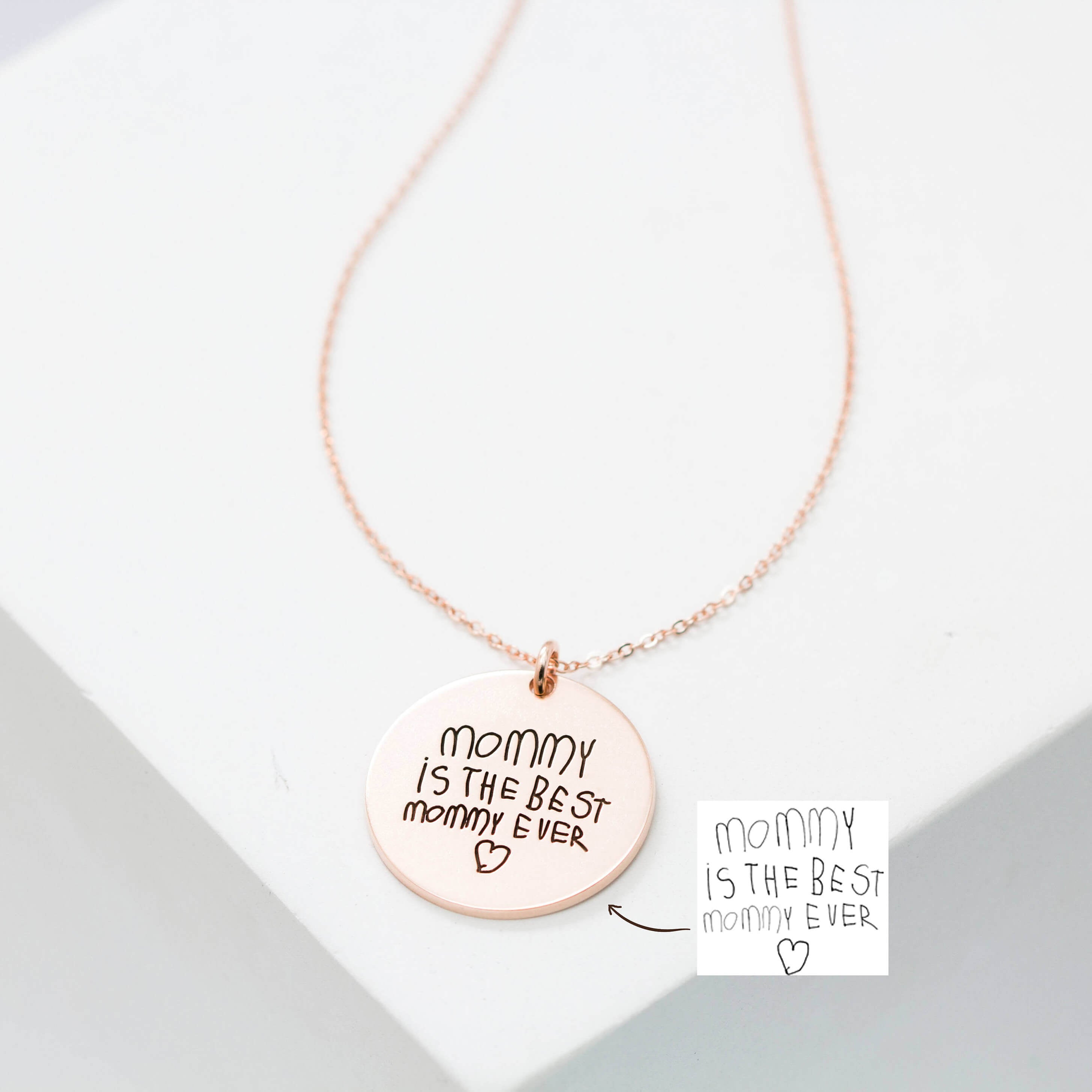 Best handwriting necklace discount