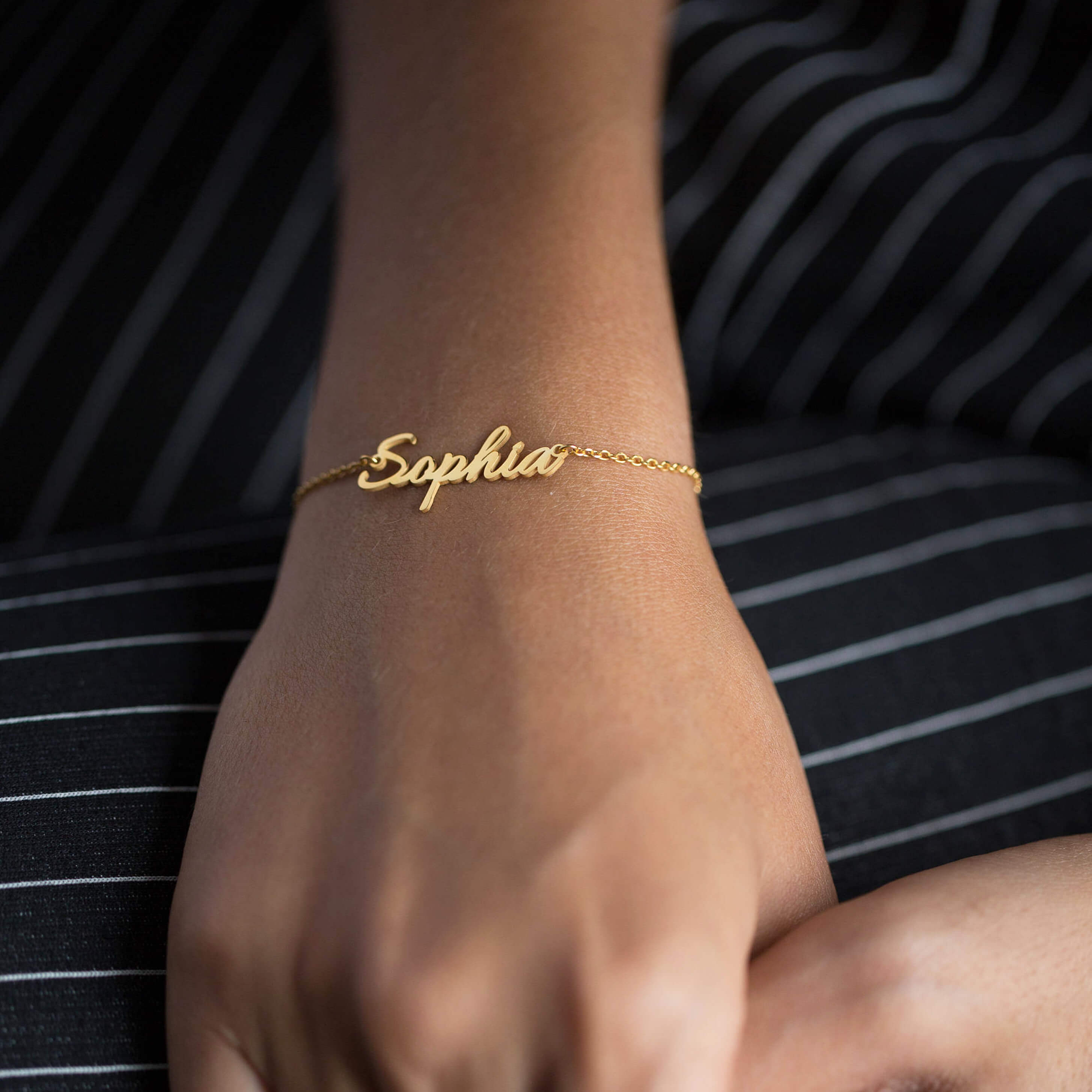 Handwriting Bracelet | Caitlyn Minimalist