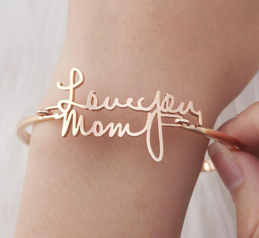 Memorial signature bracelet store