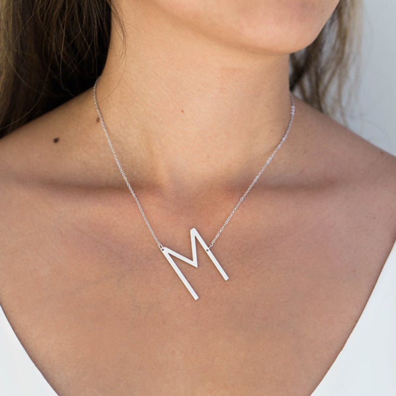 Monogram Necklace - A
