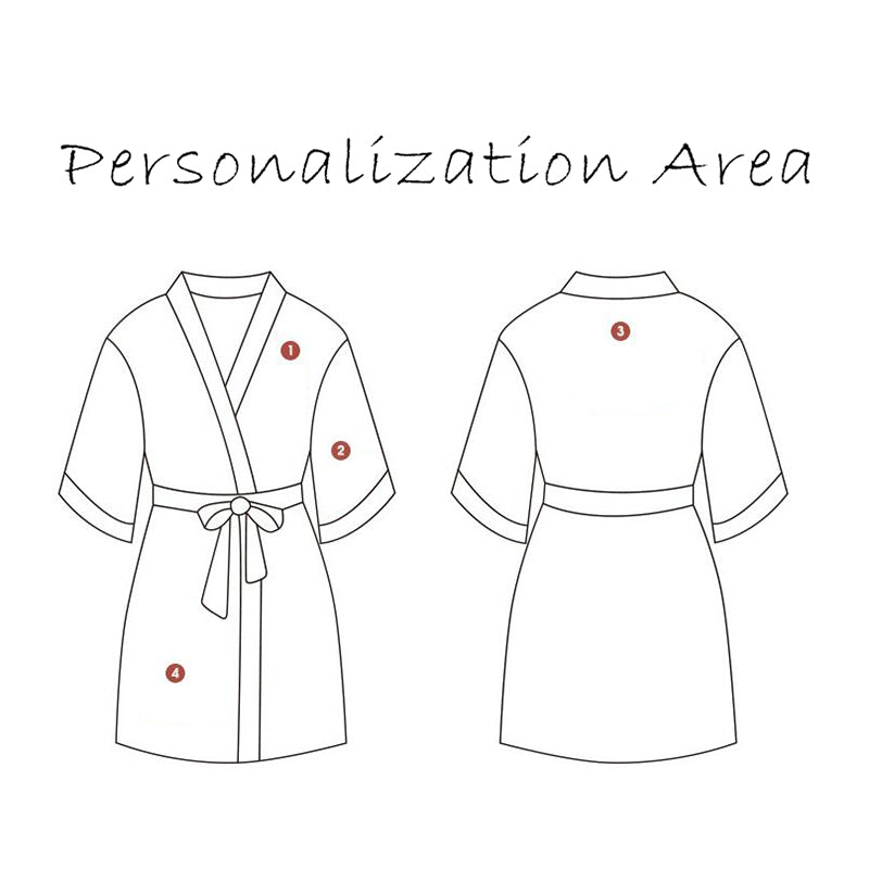 Bridesmaid Gifts Personalized Bridesmaid Robes Customized Velvet Robe Embroidered Bridal Party Robe - urweddinggifts