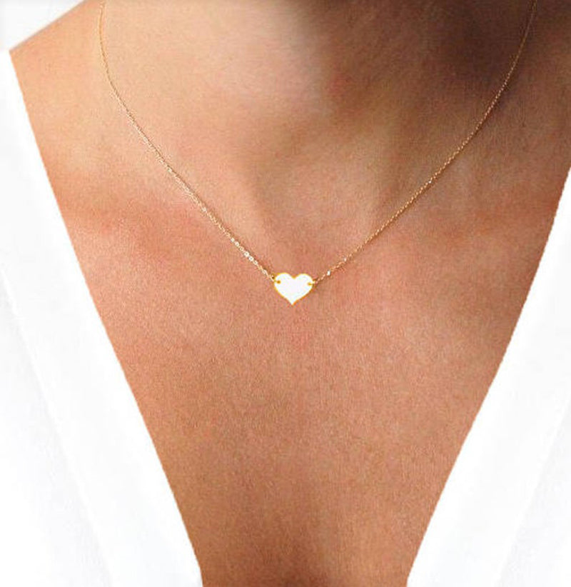 Personalized Heart Photo Necklace Pendant 14K Gold & Sterling Silver –  Pendantify