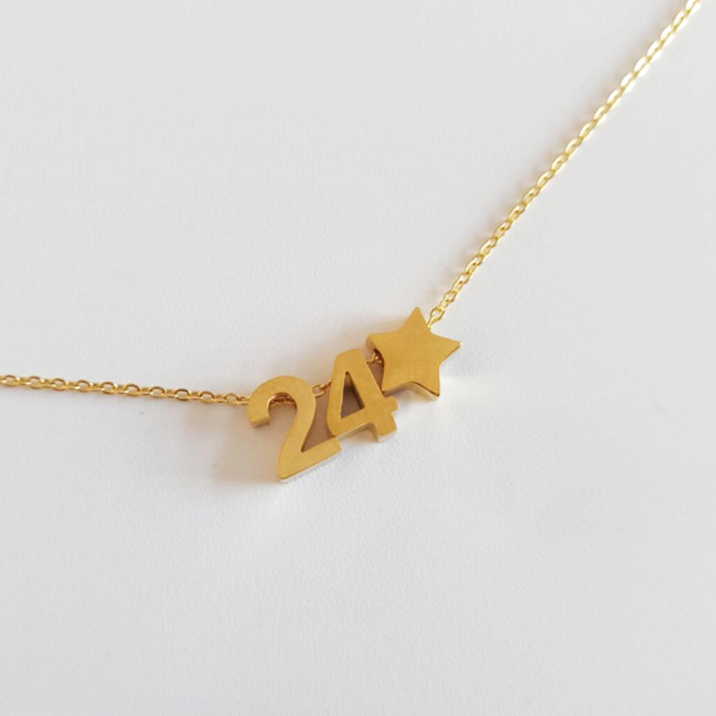 Custom Initial Charm Necklace