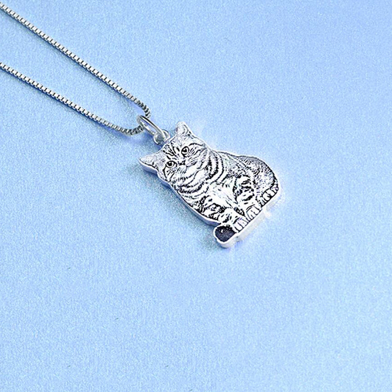 Bridesmaid Gifts Pet Photo Necklace Picture Necklace Personalized Cat Necklace Custom Dog Necklace 7