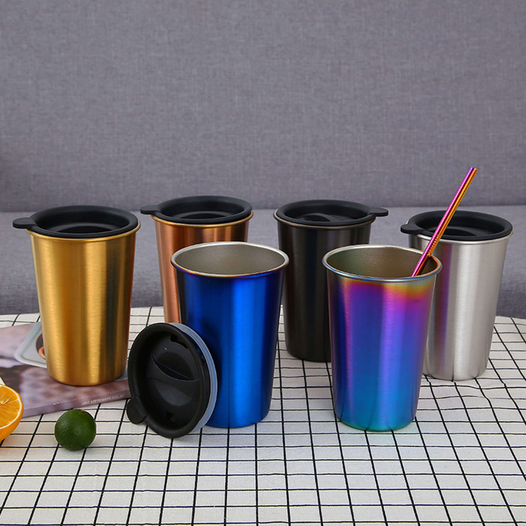 Bridesmaid Gifts Stainless Steel Cups Bridesmaid Metal Cups Stainless Steel Drink Cups Metal Tumblers - urweddinggifts