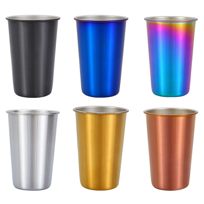 Bridesmaid Gifts Stainless Steel Cups Bridesmaid Metal Cups Stainless Steel Drink Cups Metal Tumblers - urweddinggifts