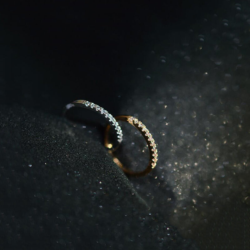 Bridesmaid Gifts Zirconia Ring Custom Dainty Ring Stackable Ring Minimalist Ring Statement Ring - urweddinggifts