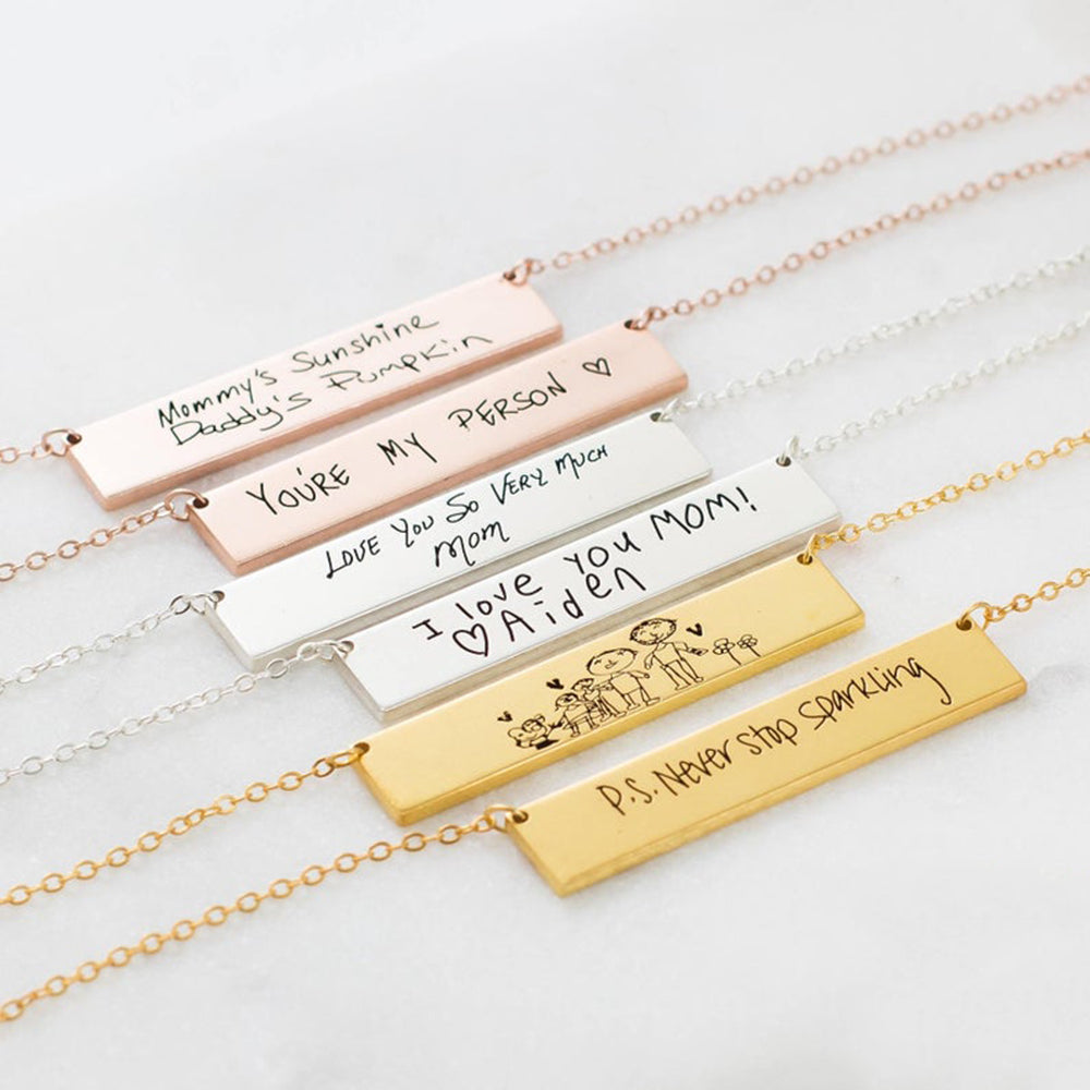 Custom Date Necklace, Gold Filled, Birthdate Charms, Personalized Gift for  Mother or Grandma