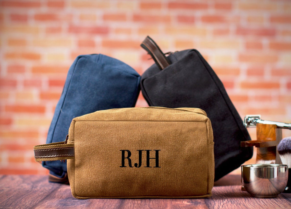 Groomsmen Gift Groomsman Gift Personalized Toiletry Bag Wedding