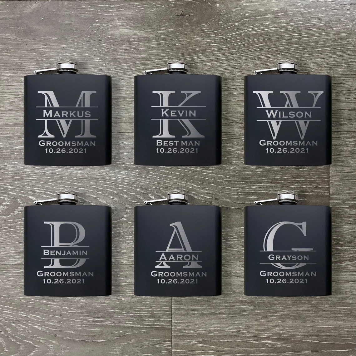 Groomsmen Gift Groomsmen Proposal Engraved Groomsmen Gifts Set