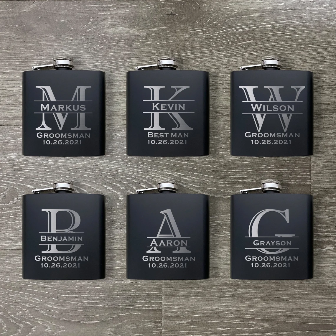 6 Key Holder Monogram - Men - Personalization