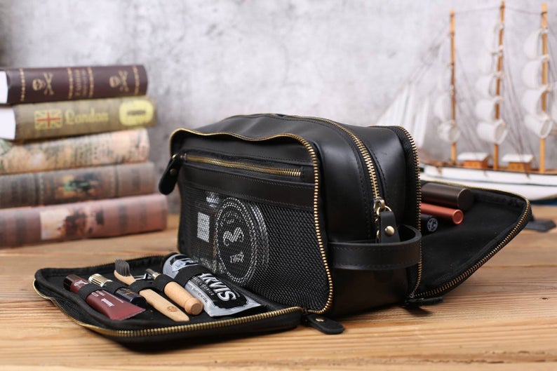 Small toiletry bag mens cheap