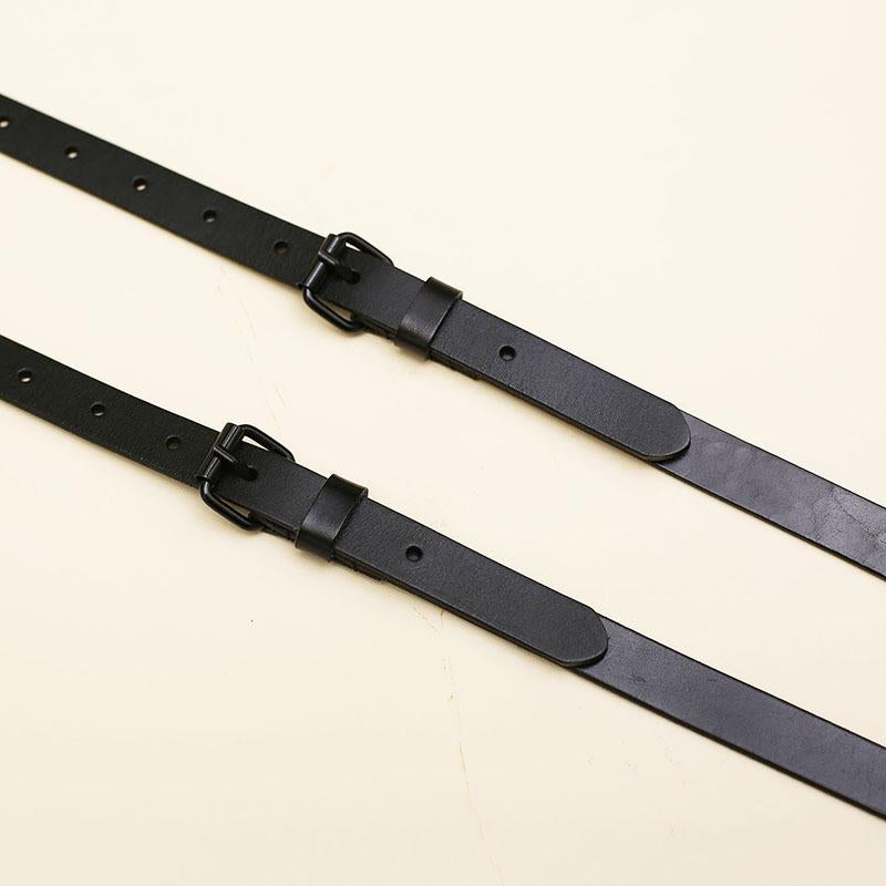Signature by Custom Leather Pin Dot Formal Suspenders - Mens