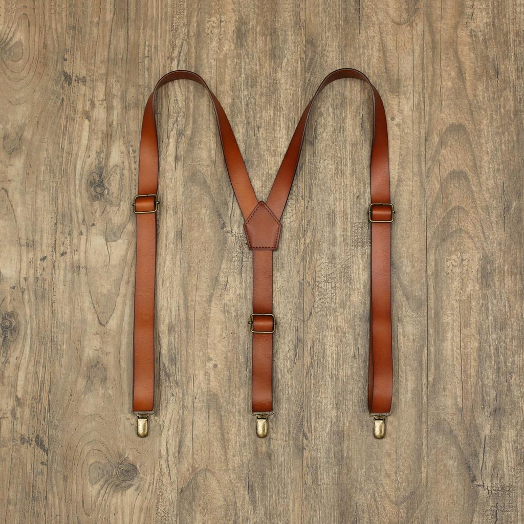 Groomsmen Gifts Wedding Suspenders Personalized Leather Suspenders Gifts For Groomsmen