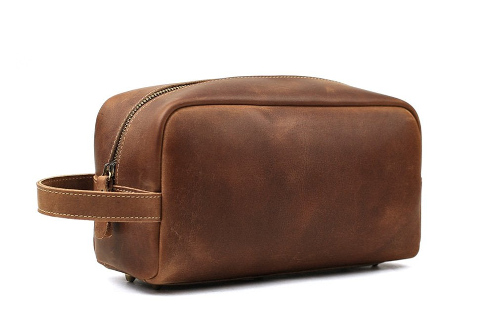 Groomsmen Gifts Leather Personalized Dopp Kit Monogram Toiletry Bag Customized Groomsman Gifts - urweddinggifts