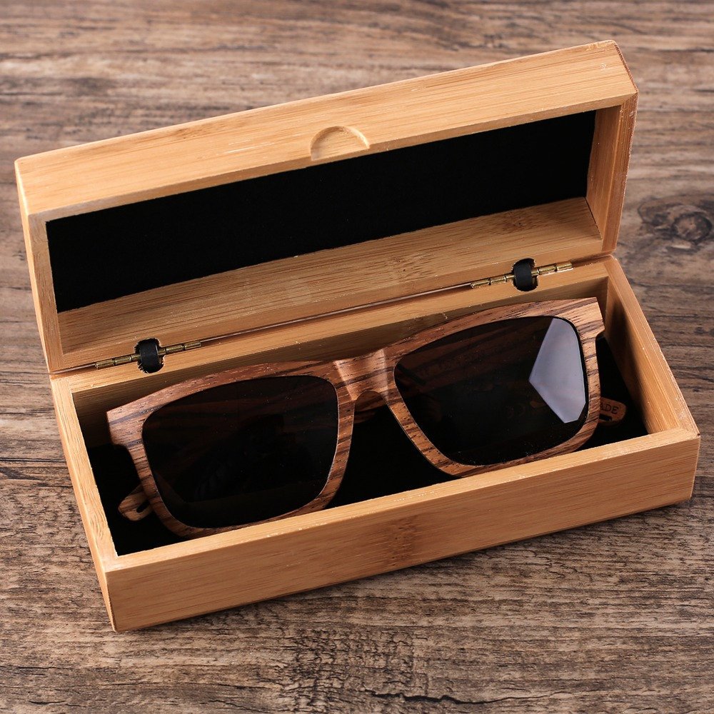Groomsmen Gift Monogram Sunglasses Personalized Wood Sunglasses Engraved Wedding Gifts - urweddinggifts