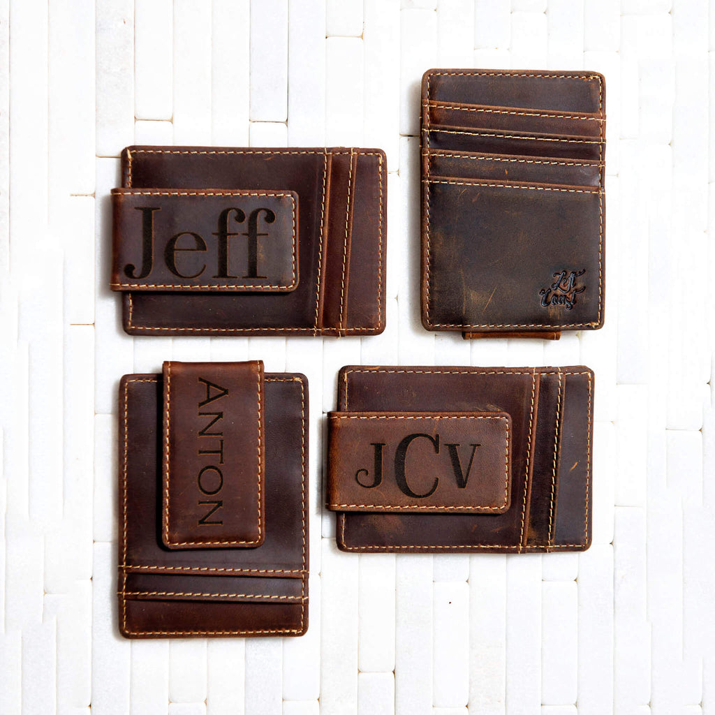 Groomsmen Gift Personalized Money Clip Engraved Money Clip Monogram Groomsmen Gifts Custom Wedding Gift - urweddinggifts