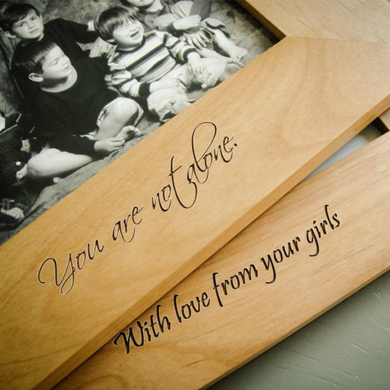 Groomsmen Gift Personalized Wood Frame Engraved Picture Frame Monogrammed Groomsmen Gifts Custom Wedding Gift - urweddinggifts