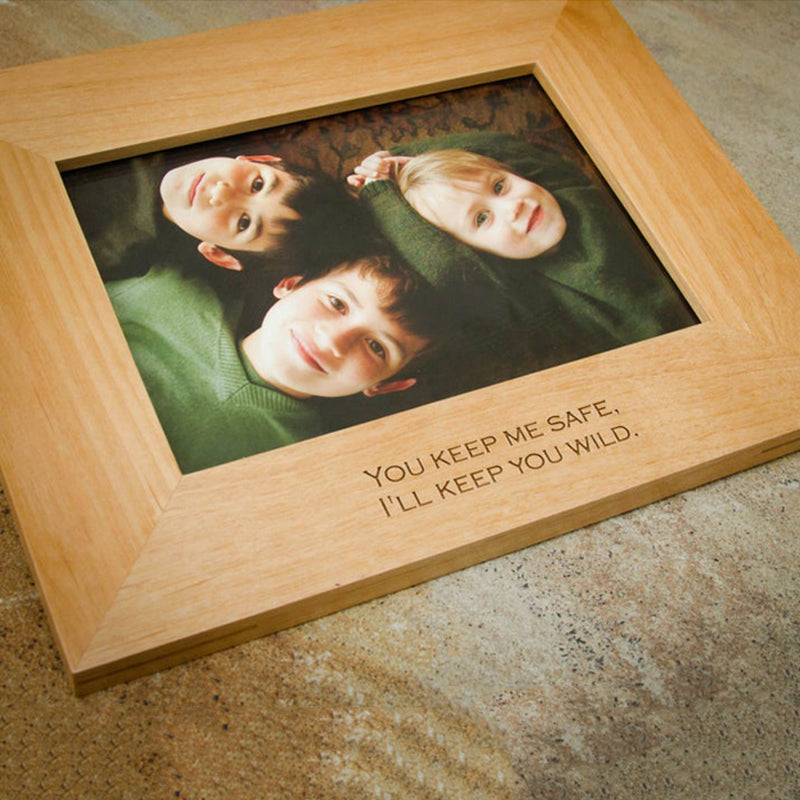 Groomsmen Gift Personalized Wood Frame Engraved Picture Frame Monogrammed Groomsmen Gifts Custom Wedding Gift - urweddinggifts