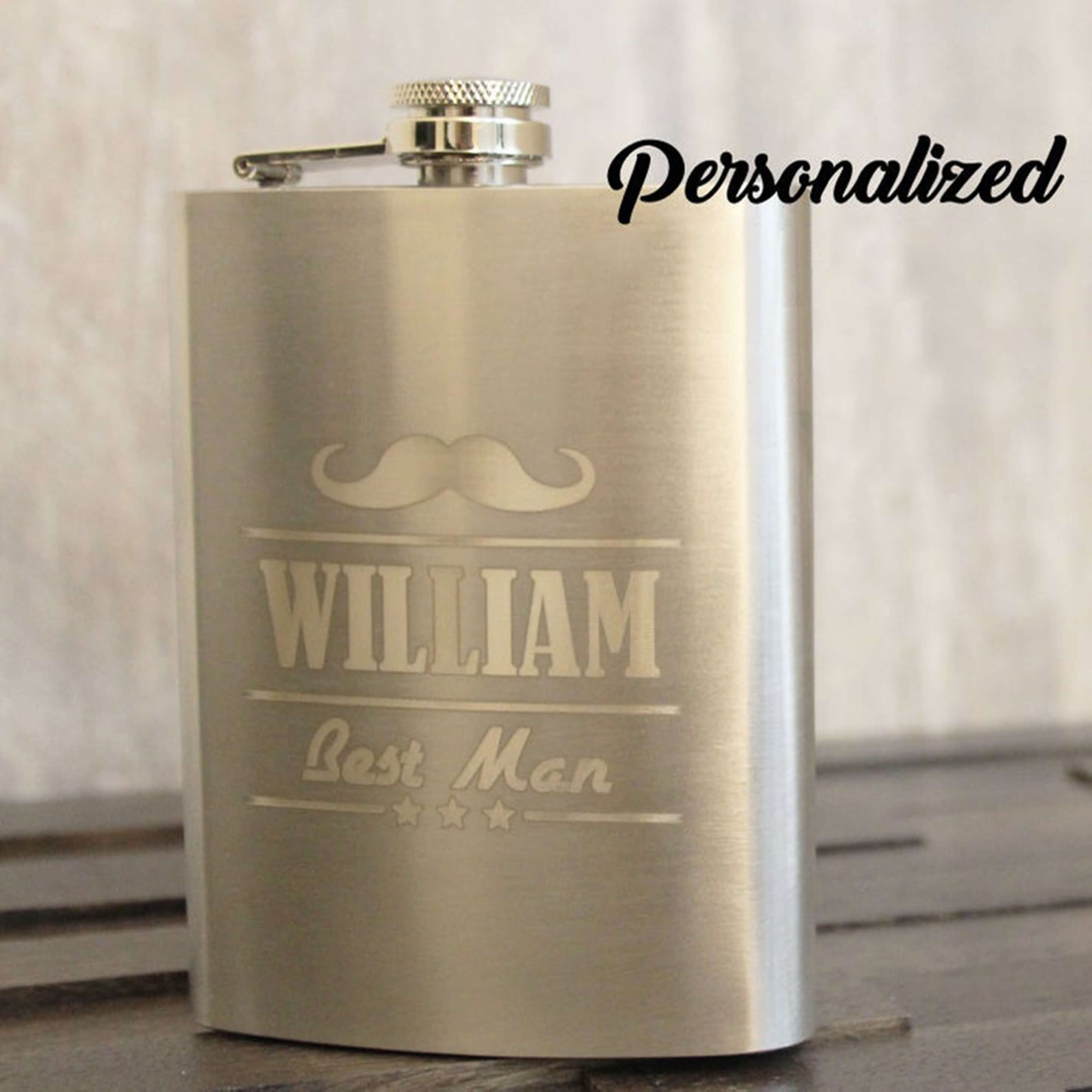Groomsmen Gifts Personalized Flasks Custom Groomsmen Flask