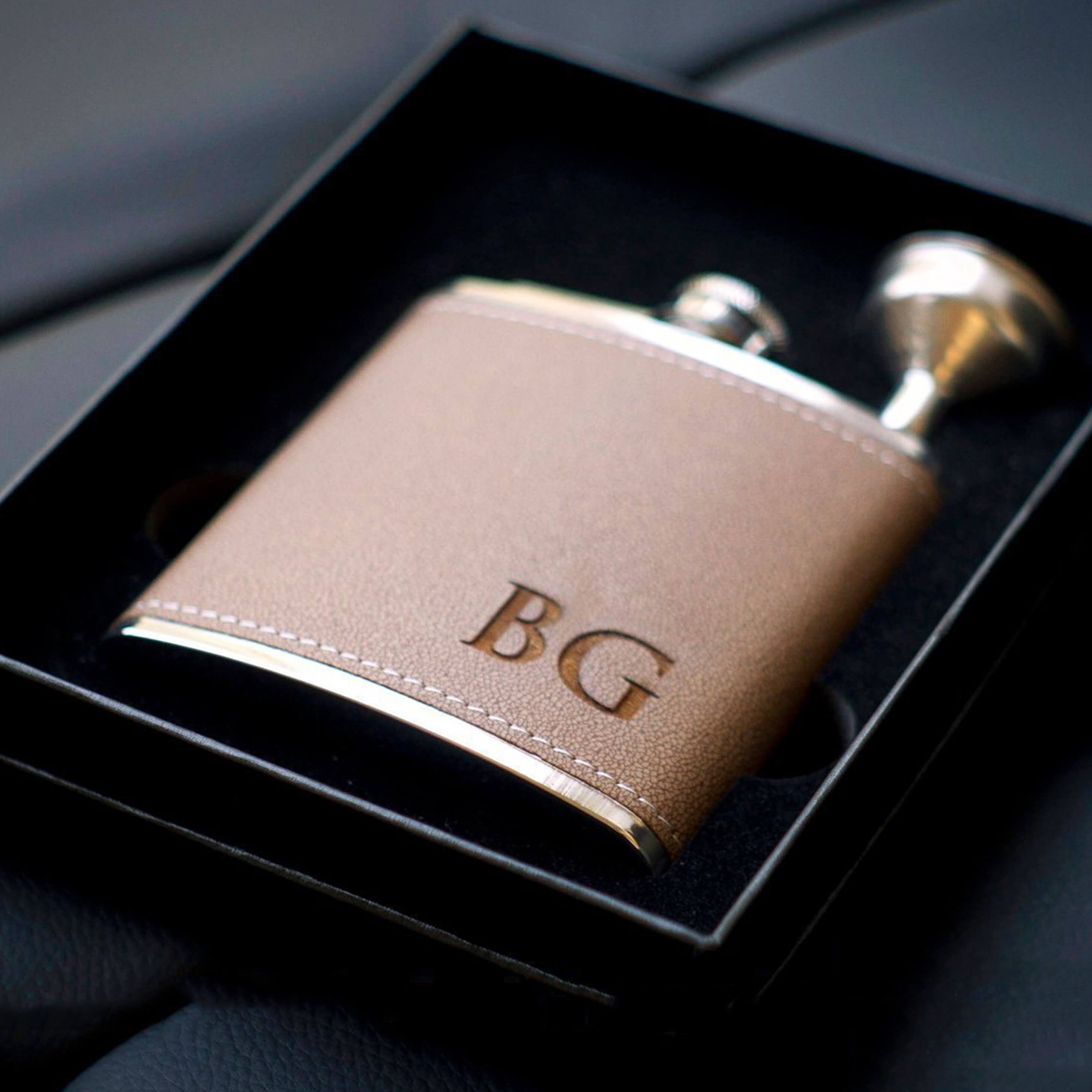 Groomsmen Gifts Personalized Groomsmen Flasks Monogram Flask Set