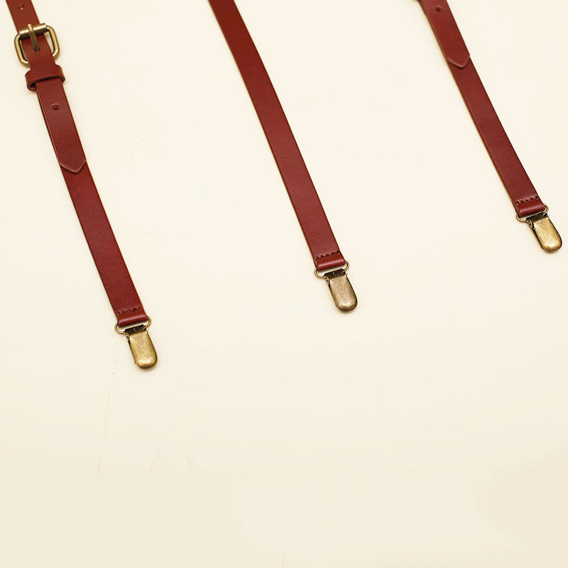 Groomsmen Gifts Personalized Wedding Suspenders Custom Groomsmen Suspenders Engraved Leather Suspenders - urweddinggifts