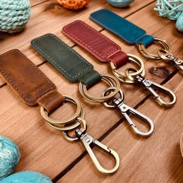 Personalized Leather Keychain, Customized Keychain, Anniversary Gift, Mother Gift, Christmas Gifts, Birthday Gift, Coordinates Key Chain