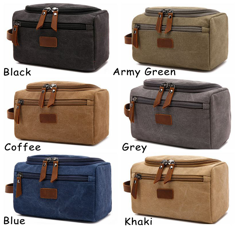 Canvas Travel Pouches Customized, Travel Pouches 